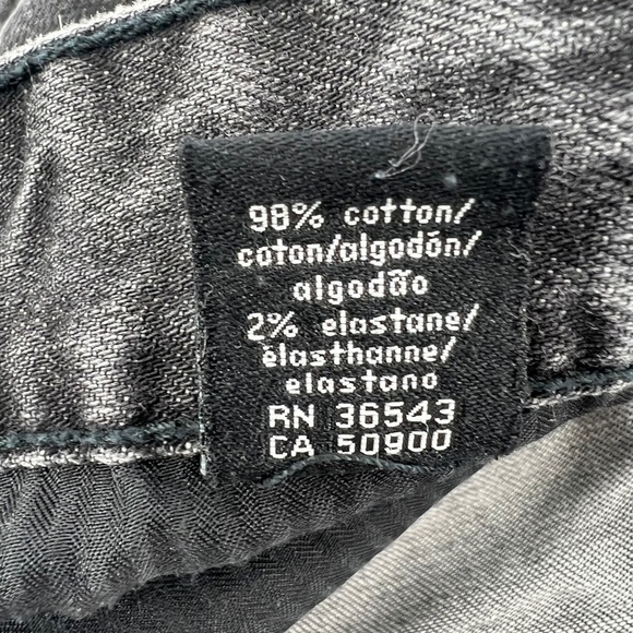 Calvin Klein Black Straight Leg Jeans Size 40 x 30 Men's - Picture 6 of 6